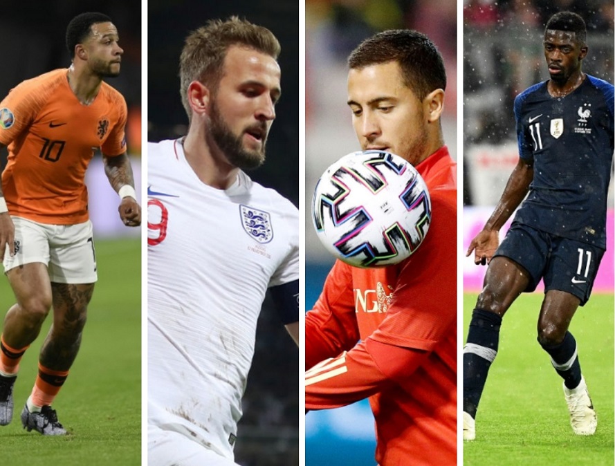 joueurs de l'euro